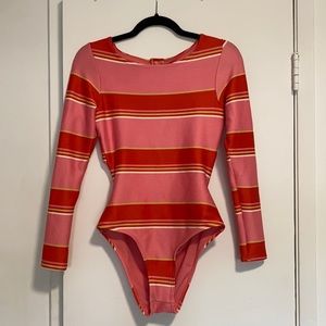 Billabong Long Sleeve One Piece Bathing Suit